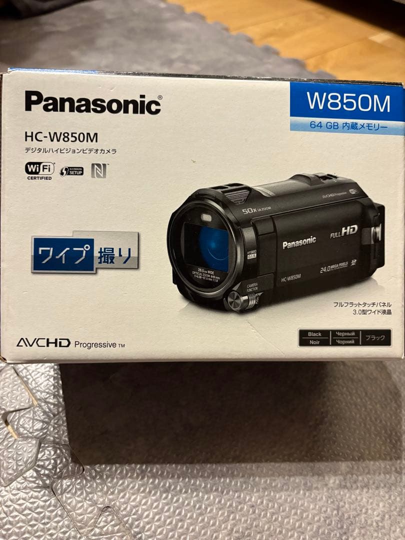 【ほぼ新品】Panasonic HC-W850M ビデオカメラ