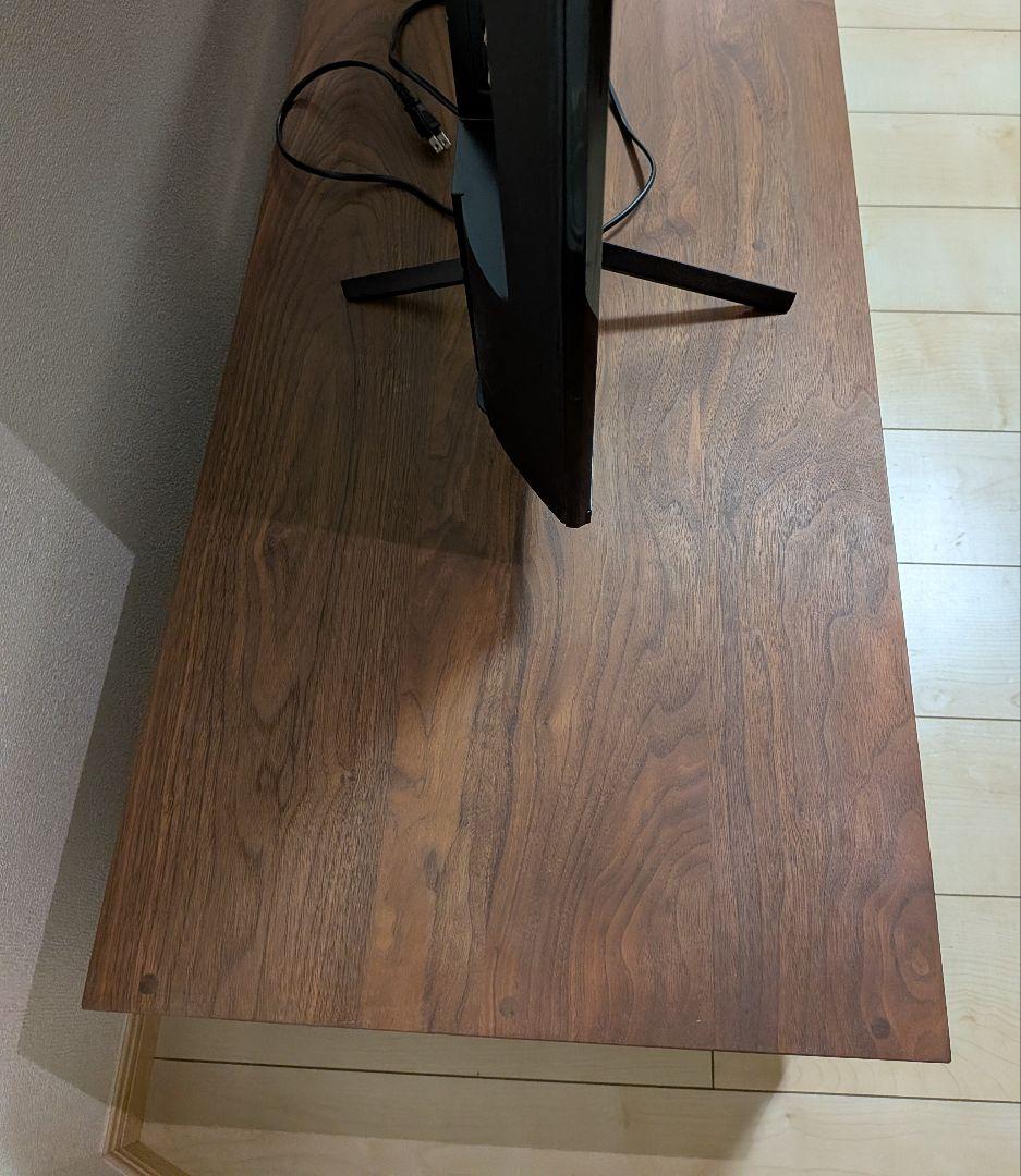 テレビボード　マスターウォール　ウォールナット無垢　160センチ