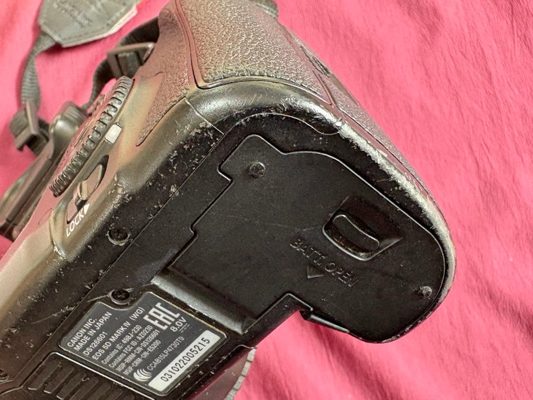 サービスセンターにて点検済　Canon EOS 5D mark 4 付属品完備