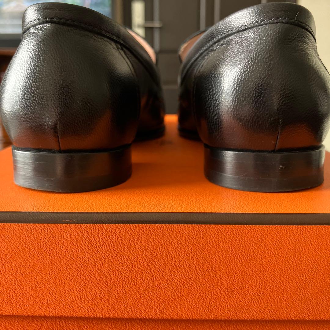 HERMES エルメス　モカシンパリ