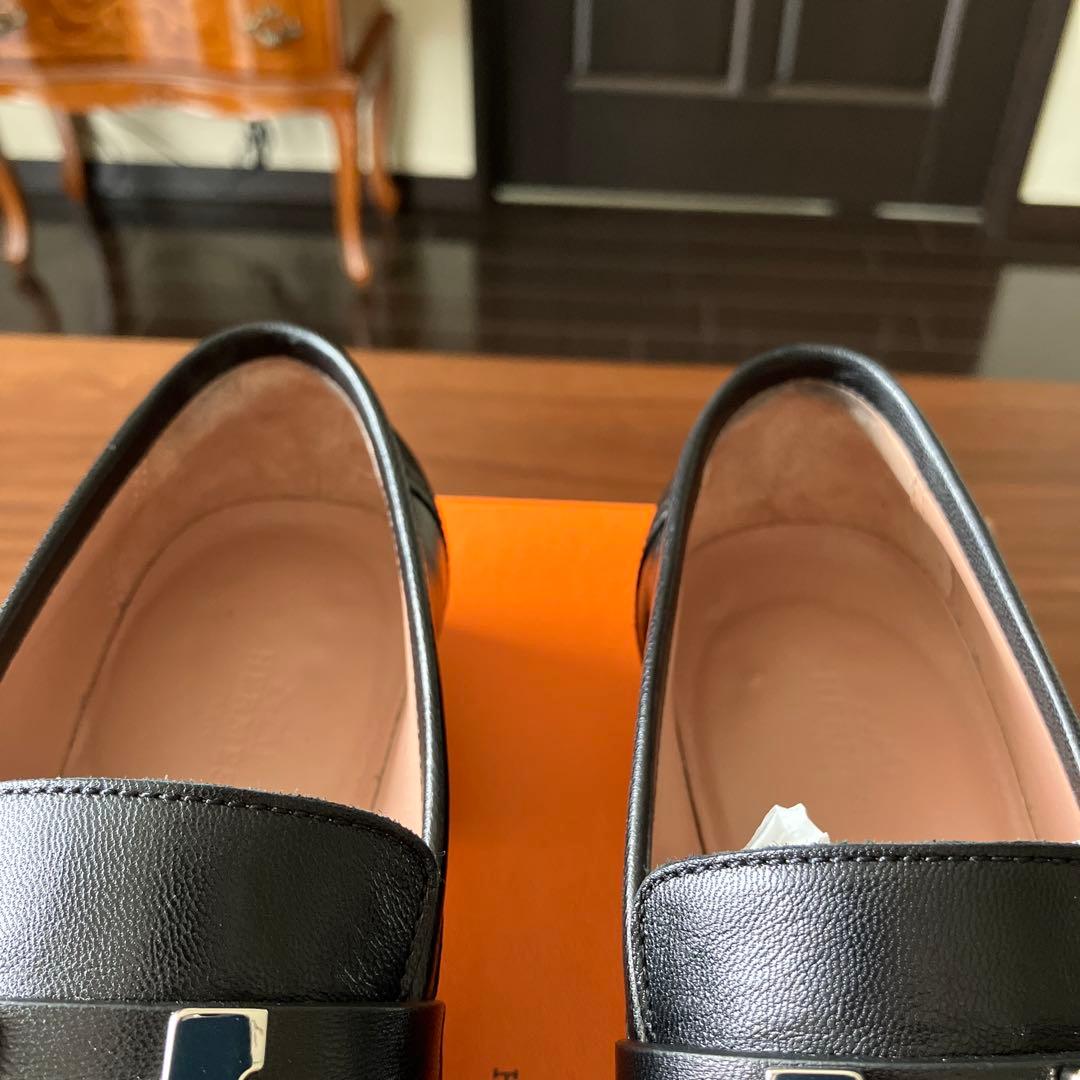 HERMES エルメス　モカシンパリ