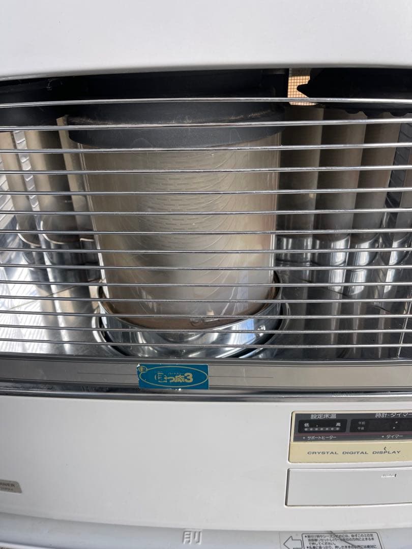 サンポット煙突式床暖対応石油ストーブ品番「UFH‐F70PR4』00年式中古品！