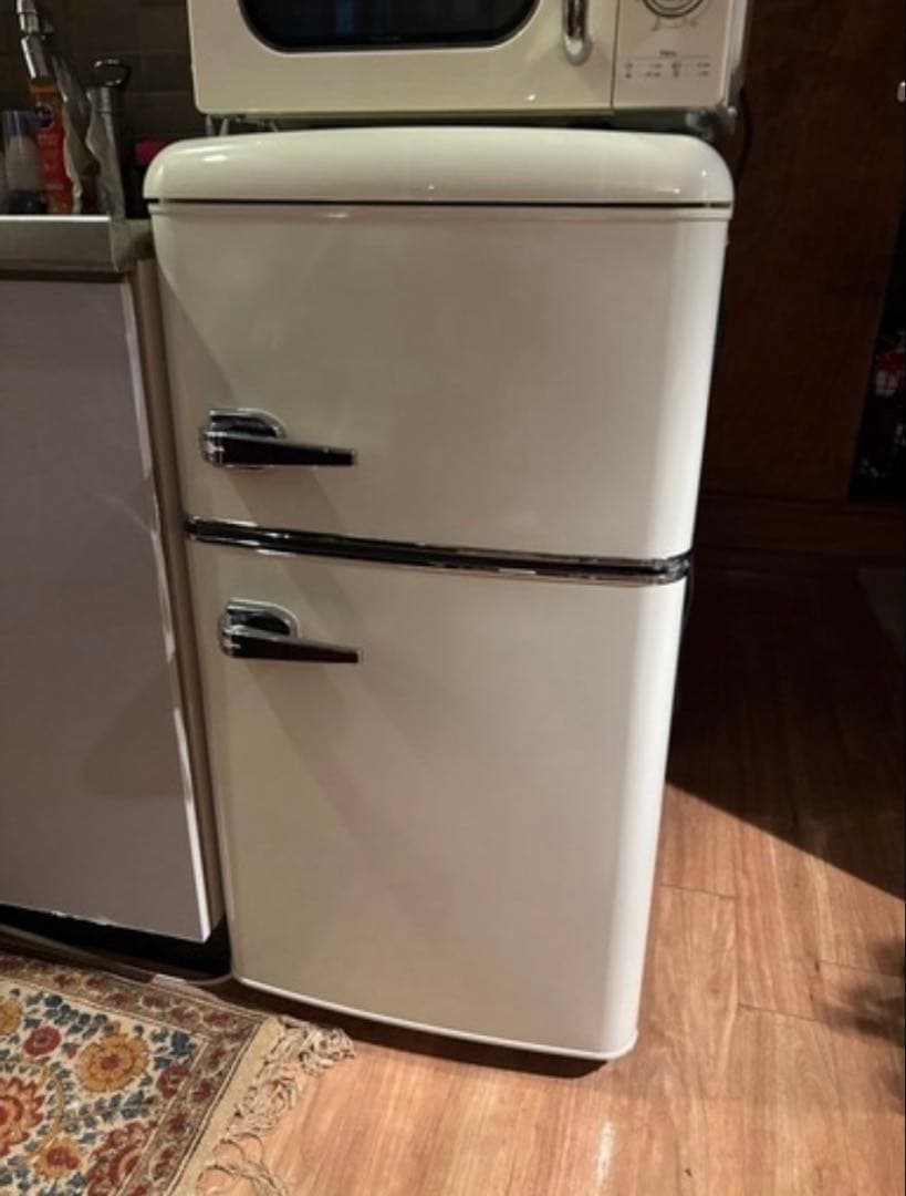 【美品！！✨】アイリスプラザ 冷蔵庫 81L ホワイト