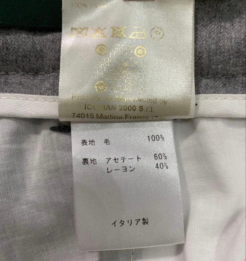 BERWICH/ベルウィッチ / フランネル 2プリーツ サイドアジャスター