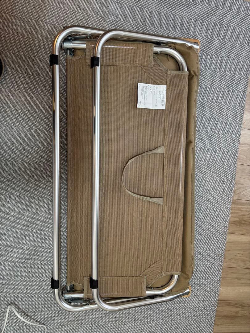 DOD 折りたたみ 二人掛けアウトドアベンチ ベージュ　CS2-900-tn