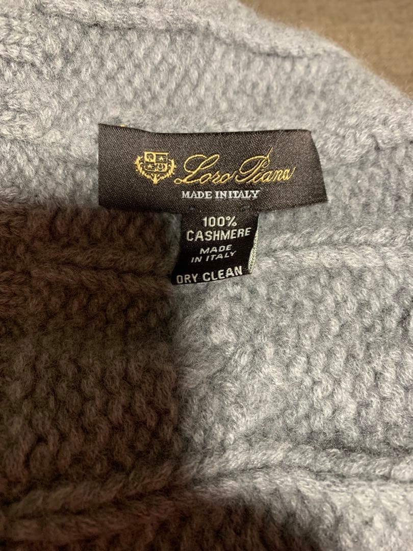 Loro Pianaロロピアーナ　カシミア　ニット帽