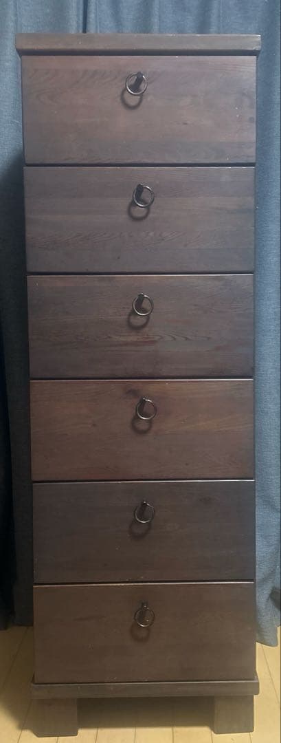 チェスト 木製タンス 6引き出し