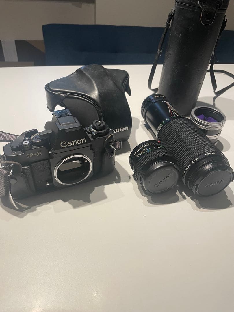 Canon F-1 一眼レフカメラ　レンズセット　カバン付