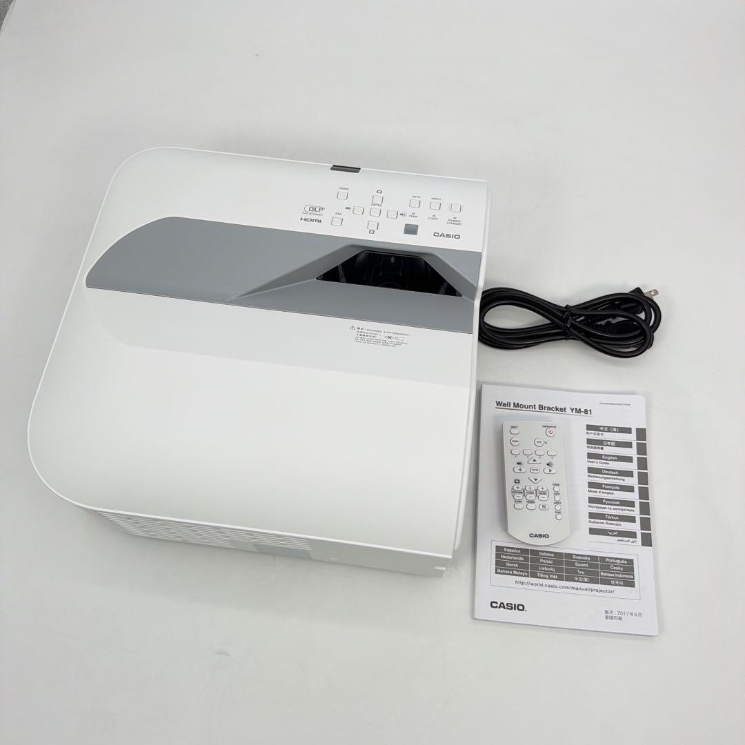 CASIO 超短焦点プロジェクター XJ-UT351W カシオ