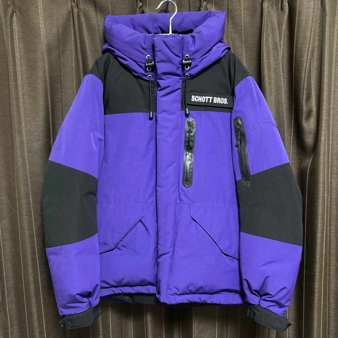 Schott ショット ダウンジャケット　ダウンパーカー　パープル