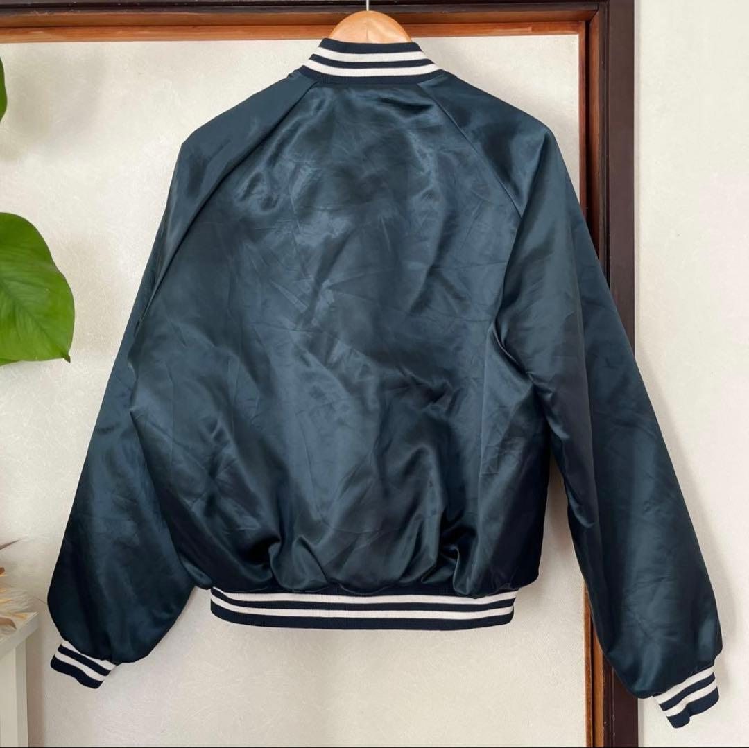 80s〜90sUSA製 ChalkLine MackTrucks スタジャン L