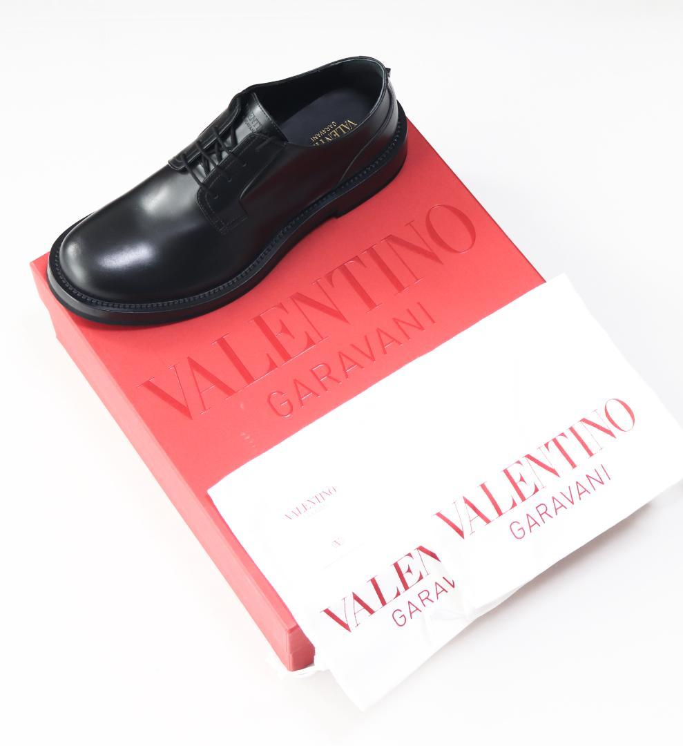156200円新品【ヴァレンティノガラヴァーニ】スタッズ ダービーシューズ28