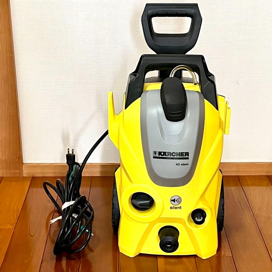 【美品】KARCHER 高圧洗浄機 K3 サイレント ベランダ 60Hz