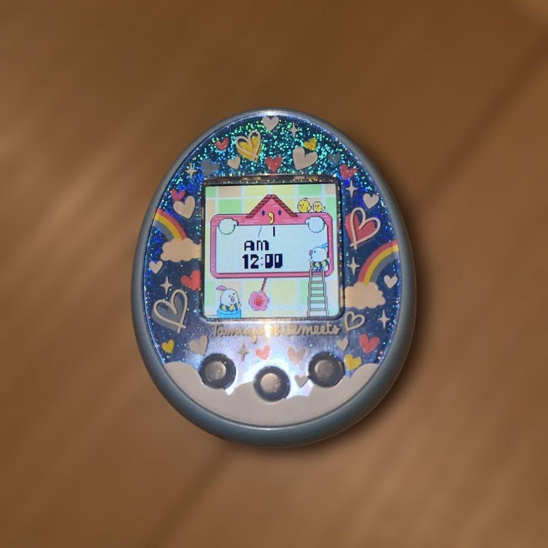 たまごっちみーつ パステルみーつver. ブルー 本体 ストラップ付き