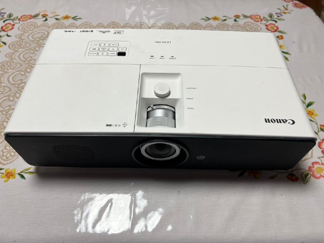 CANON パワープロジェクター 5000lm LX-MU500 106時間