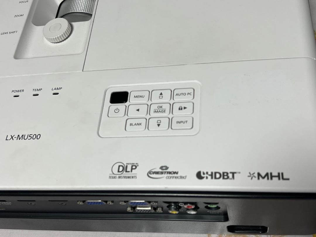 CANON パワープロジェクター 5000lm LX-MU500 106時間