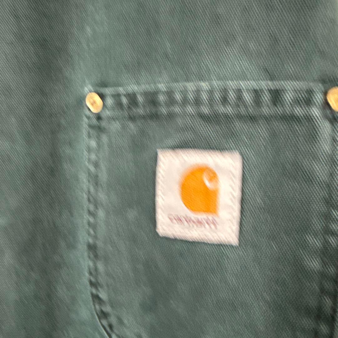 美品　カーハート　チョアコート　ダックグリーン