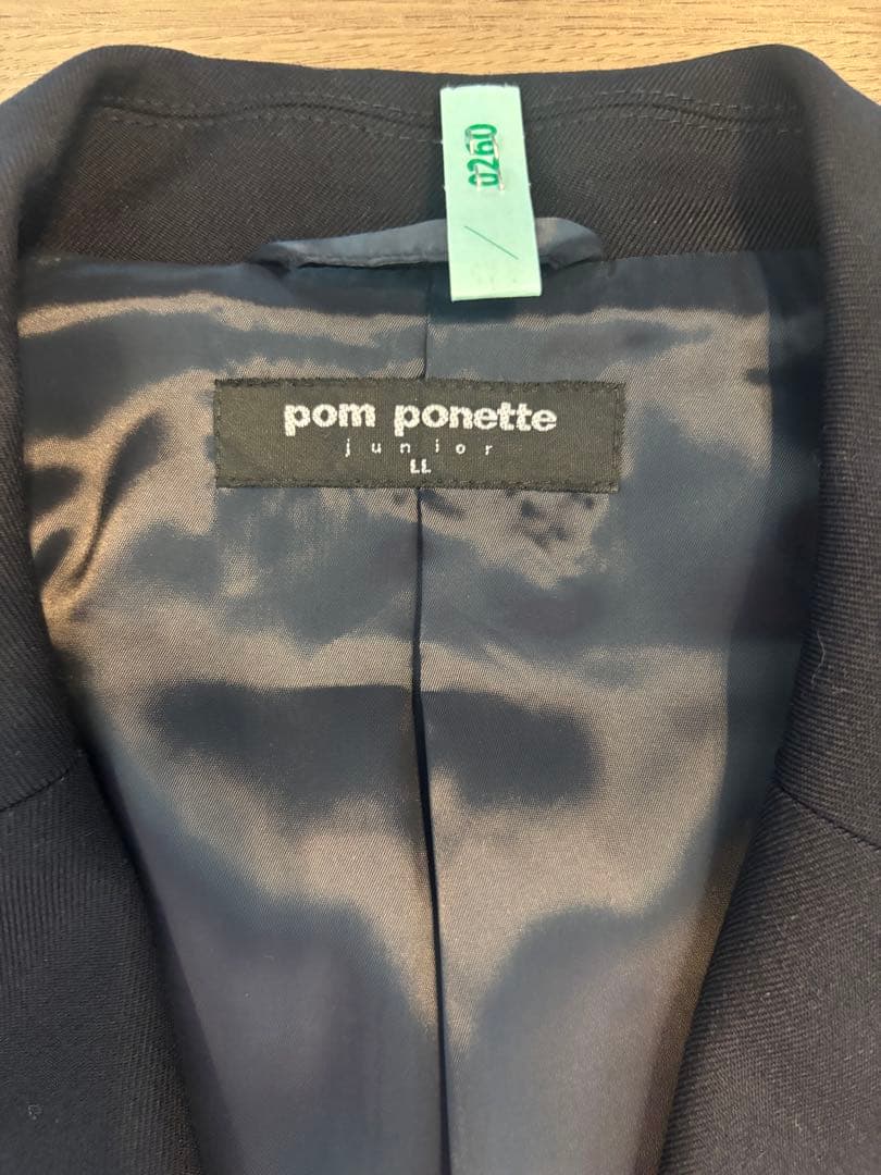 ★165㎝★ポンポネット　pom ponette スーツ　中学受験　卒業式