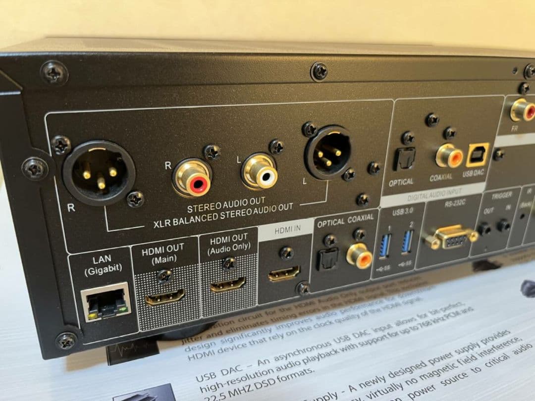 ブルーレイ OPPO UDP-205 Ultra HD リモコン元箱他備品もあり