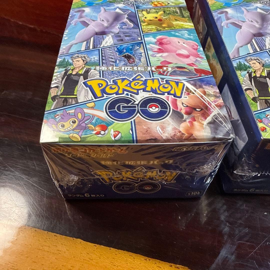 ポケモンカード　ポケモンGO シュリンク付き　2ボックス　まとめ売り