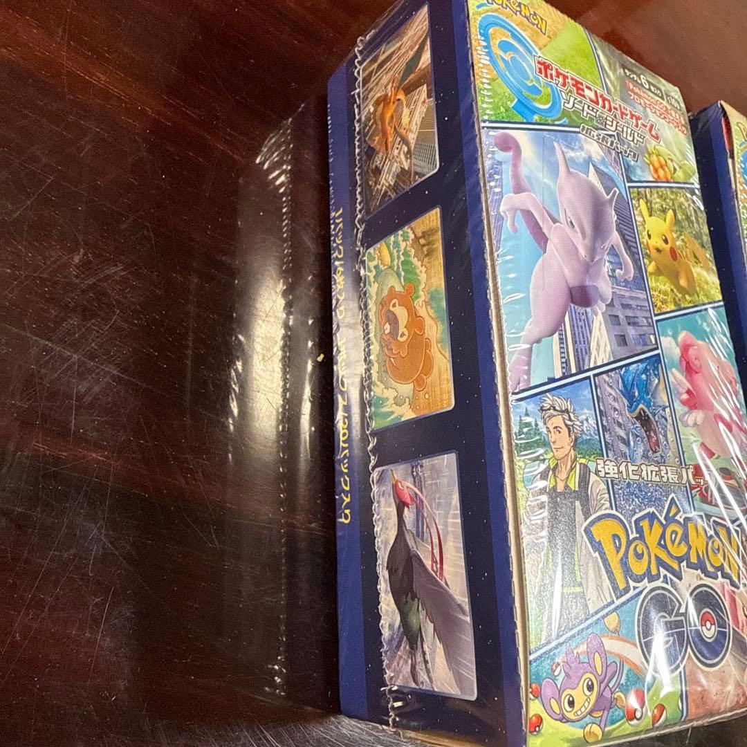ポケモンカード　ポケモンGO シュリンク付き　2ボックス　まとめ売り