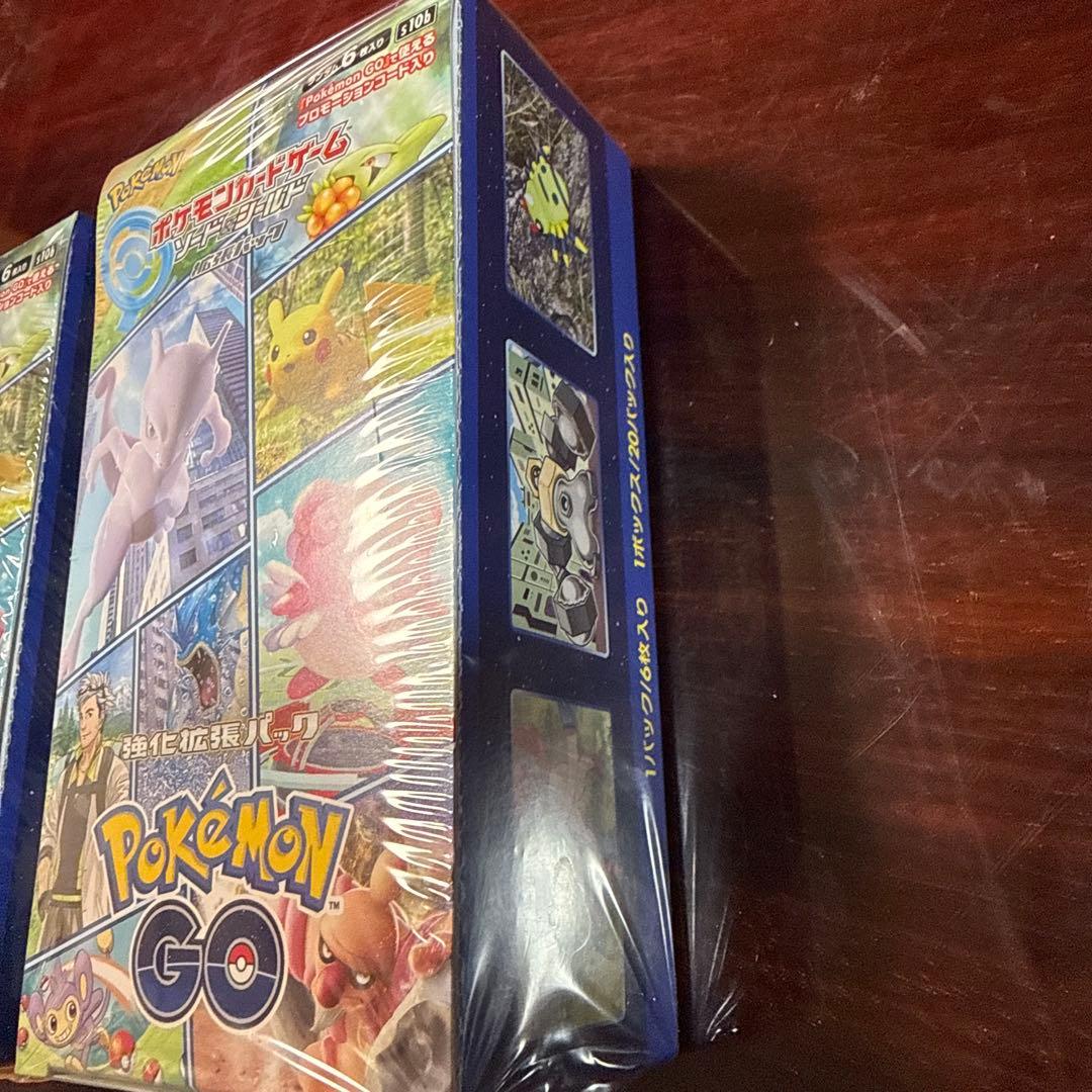 ポケモンカード　ポケモンGO シュリンク付き　2ボックス　まとめ売り
