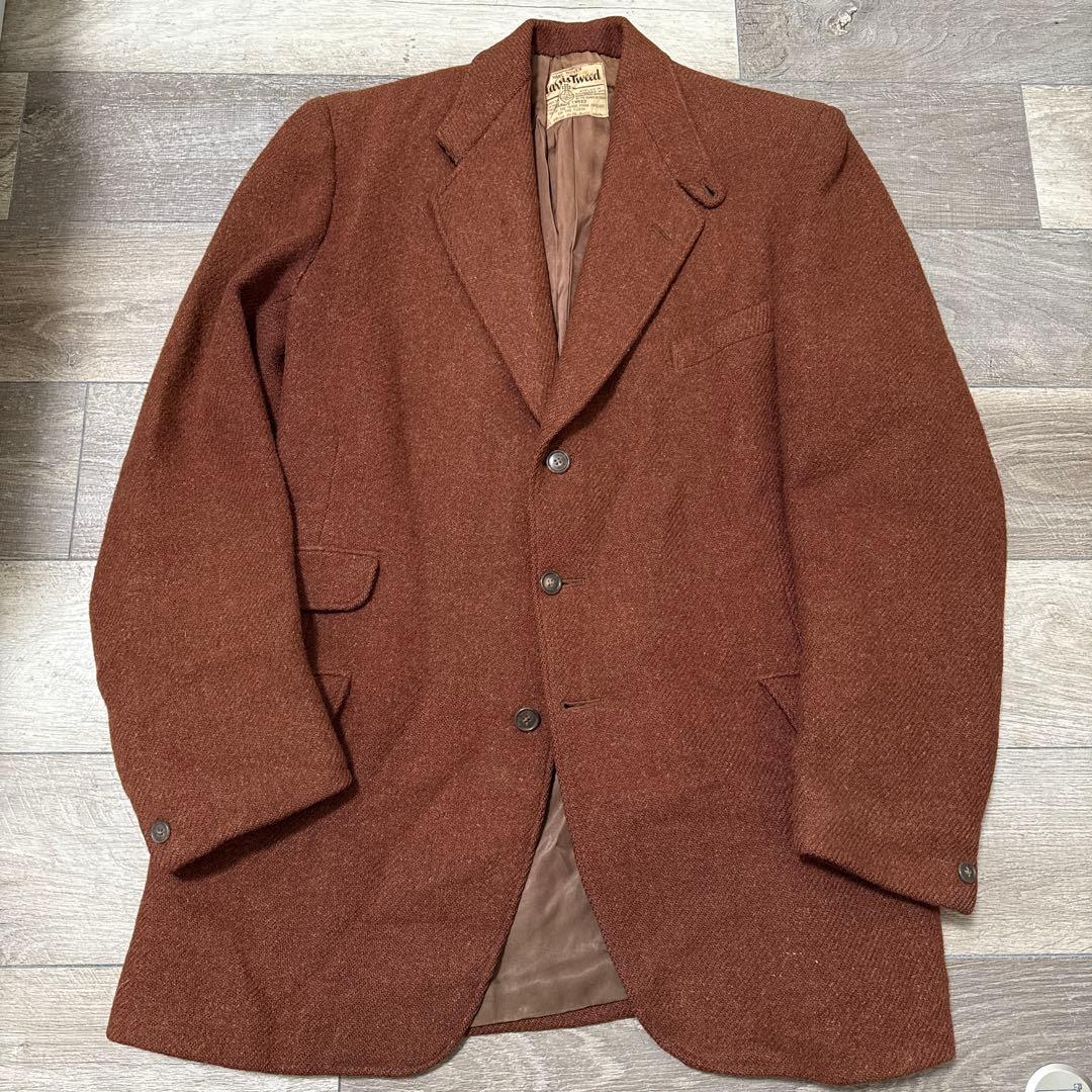 30s〜40s harris tweed tailored jacket