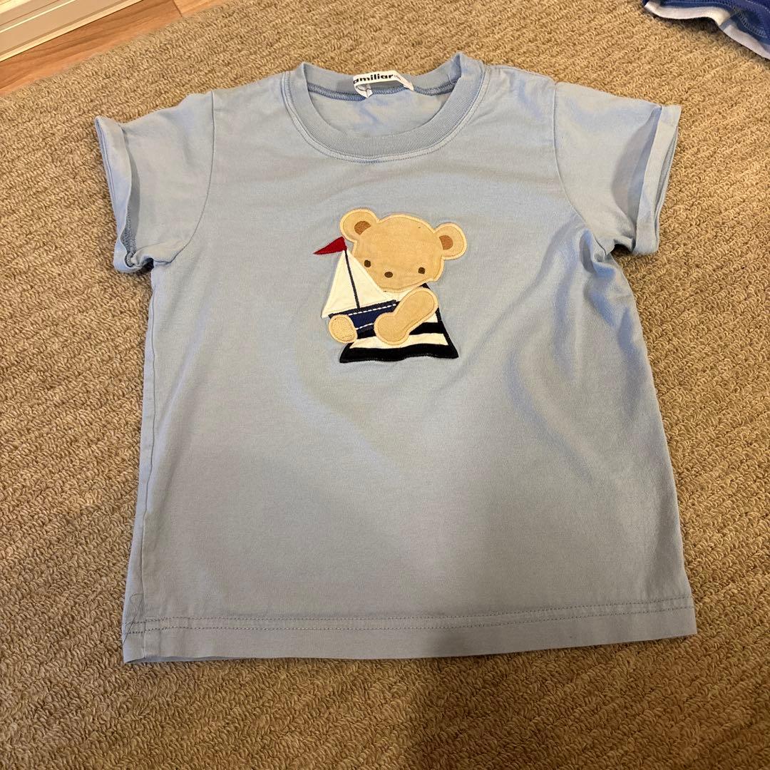 GWお値下げ　familiar 2024ss Tシャツ 3点セット　美品