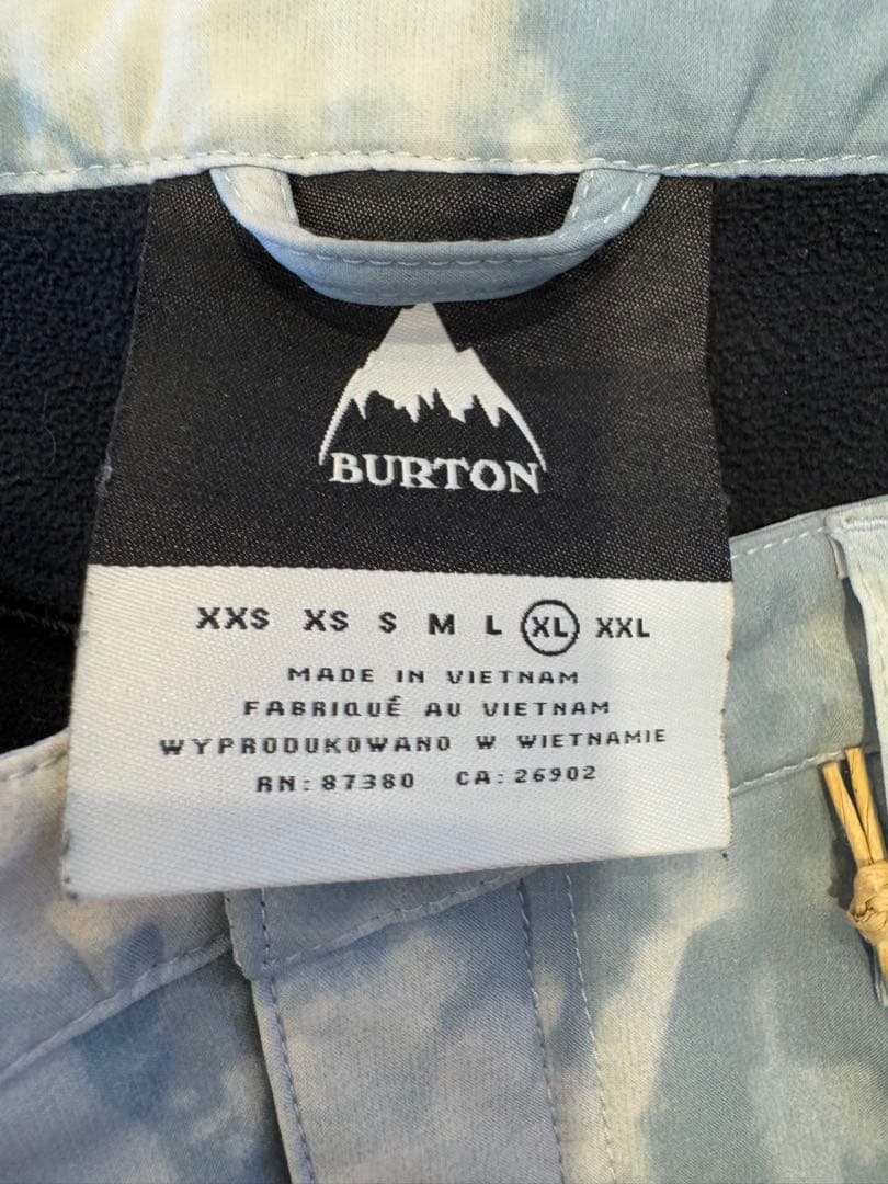 値下げ！新品未使用⭐︎BURTON デニム柄　レディース　スノーボードパンツ XL