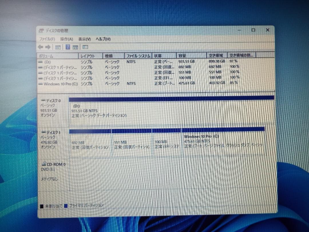 Windowsデスクトップ CELSIUS J5010 i3-10105 32G SSD512G+HDD1T