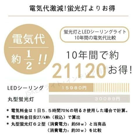 シーリングライト おしゃれ LED 調光調色 天井照明 照明器具 6〜12畳