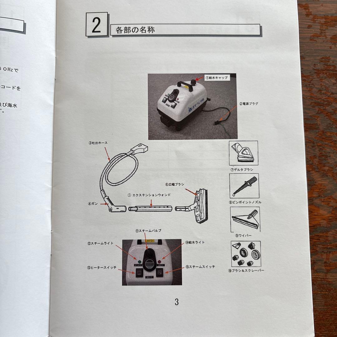 スチームクリーナー本体 TOSCA 100 ECO スチーム洗浄機 蔵王産業