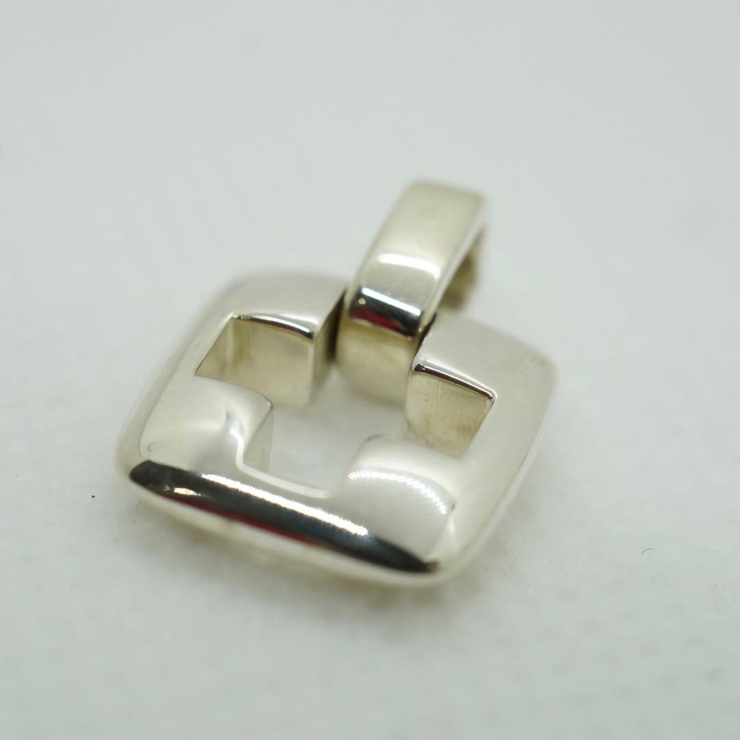 美品 ティファニー オープンクロス ペンダントトップ シルバー SV925