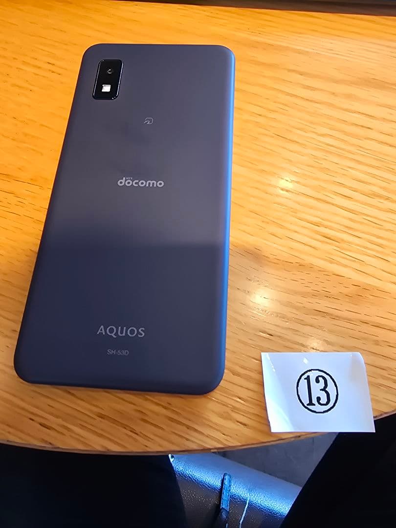 docomo AQUOS SH-53D ブラック　SIMフリー13