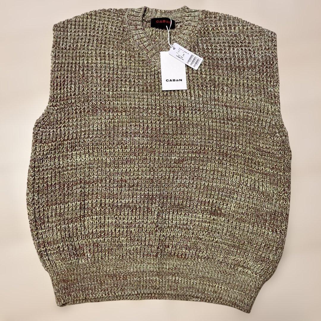 【11月30日までお値下げ】3.7万CABaN 新品未使用　ベスト