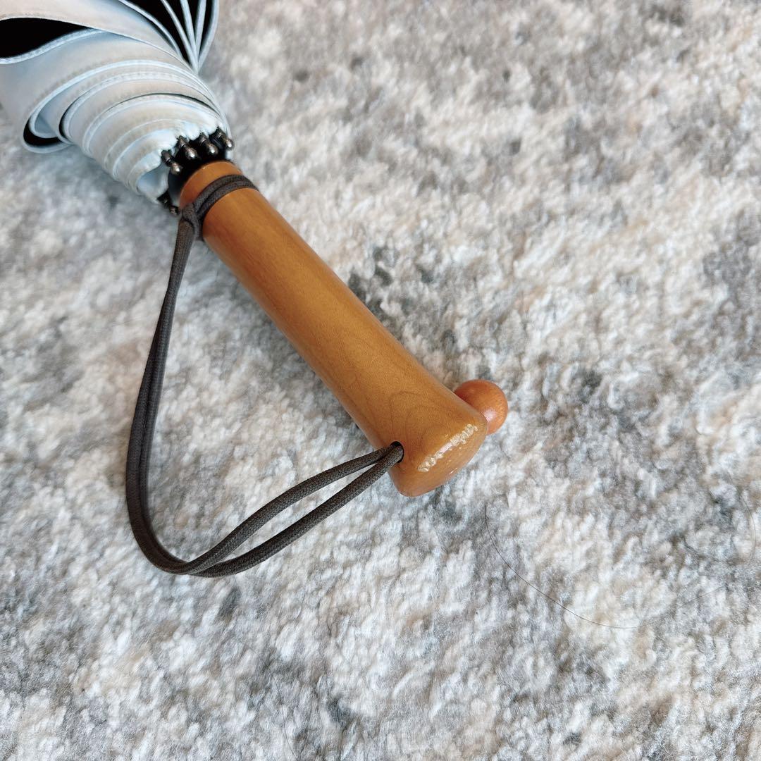 ★サンバリア100 日傘　長傘　S 無地　ホワイト