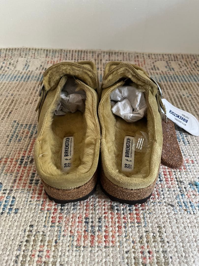 ビルケンシュトック　Buckley sherling EU39 トープ