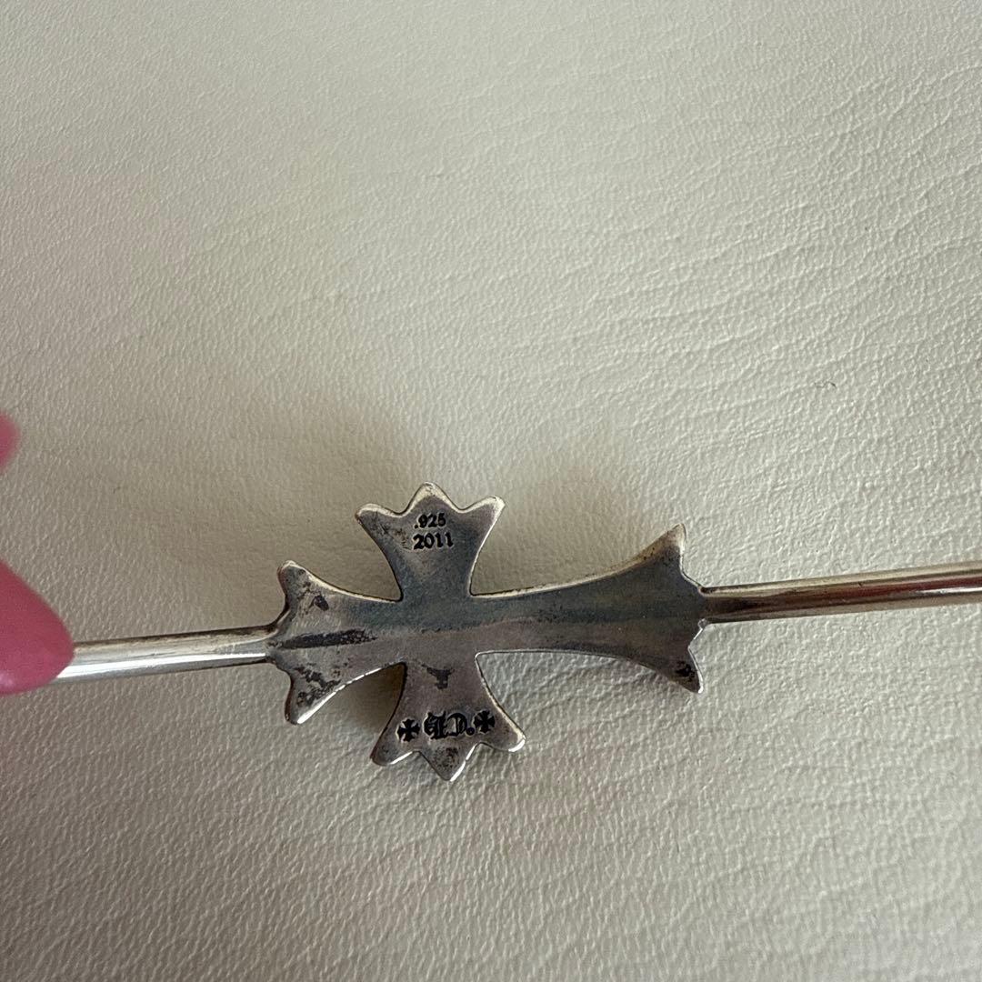 CHROME HEARTS SKINNY TNY CH CRS バングル