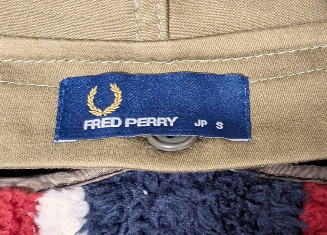 フレッドペリー ファー付きモッズコート