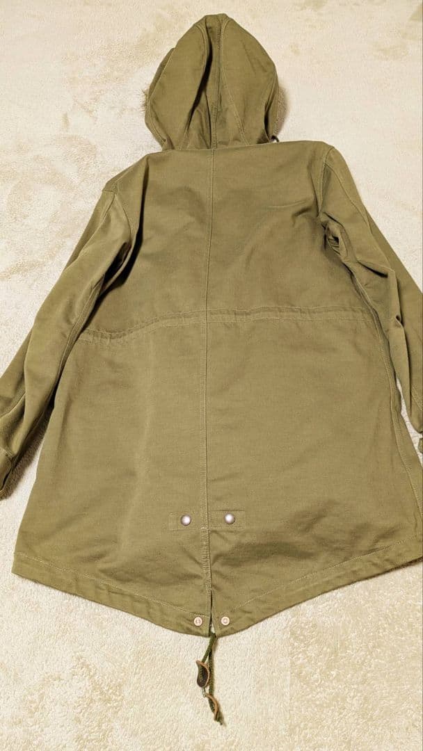 フレッドペリー ファー付きモッズコート