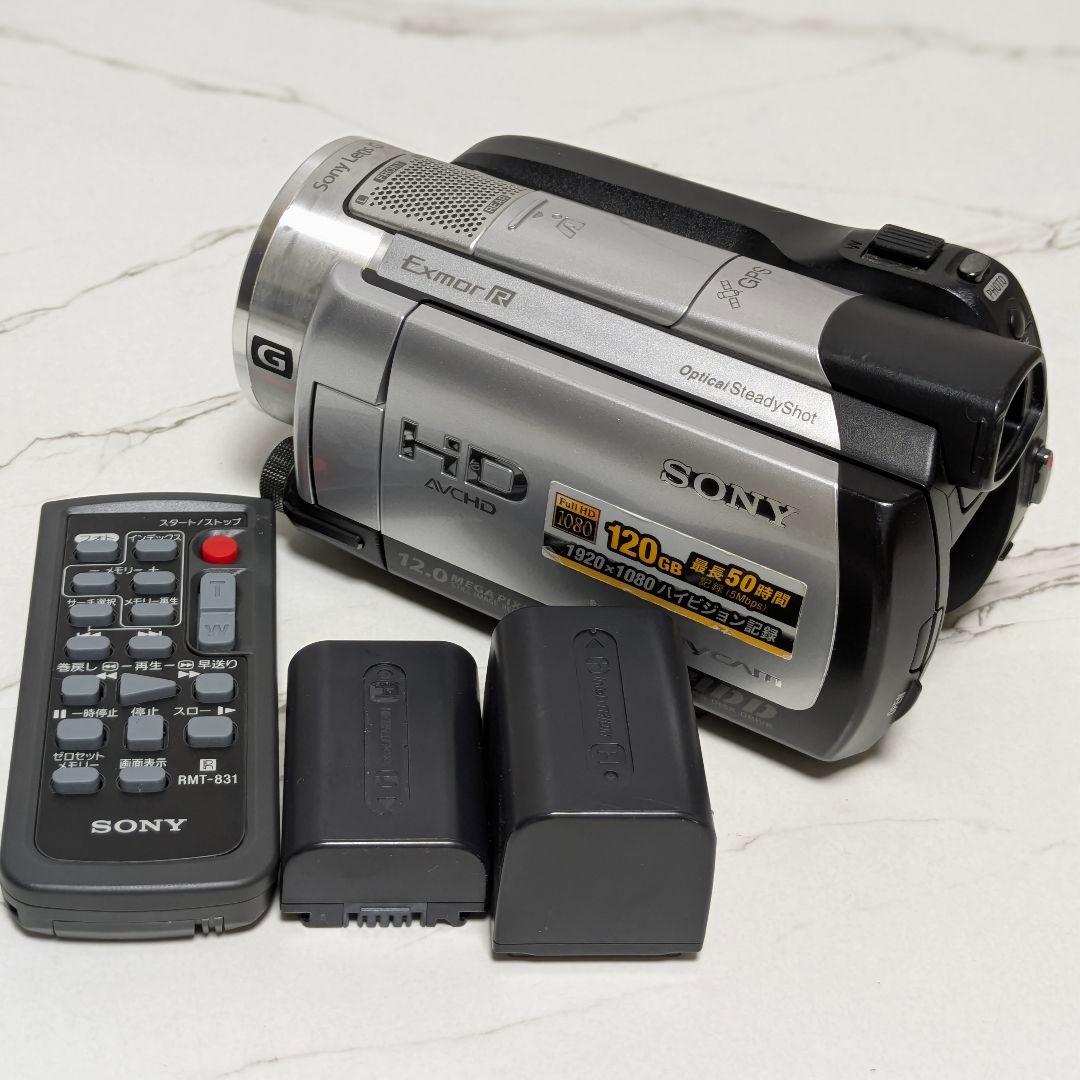 SONY　HDR-XR500V　大容量HDD内蔵 120GB