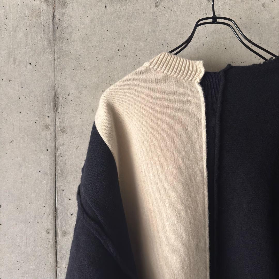 トップス stein / OVERSIZED MULTI PATCHED KNIT LS