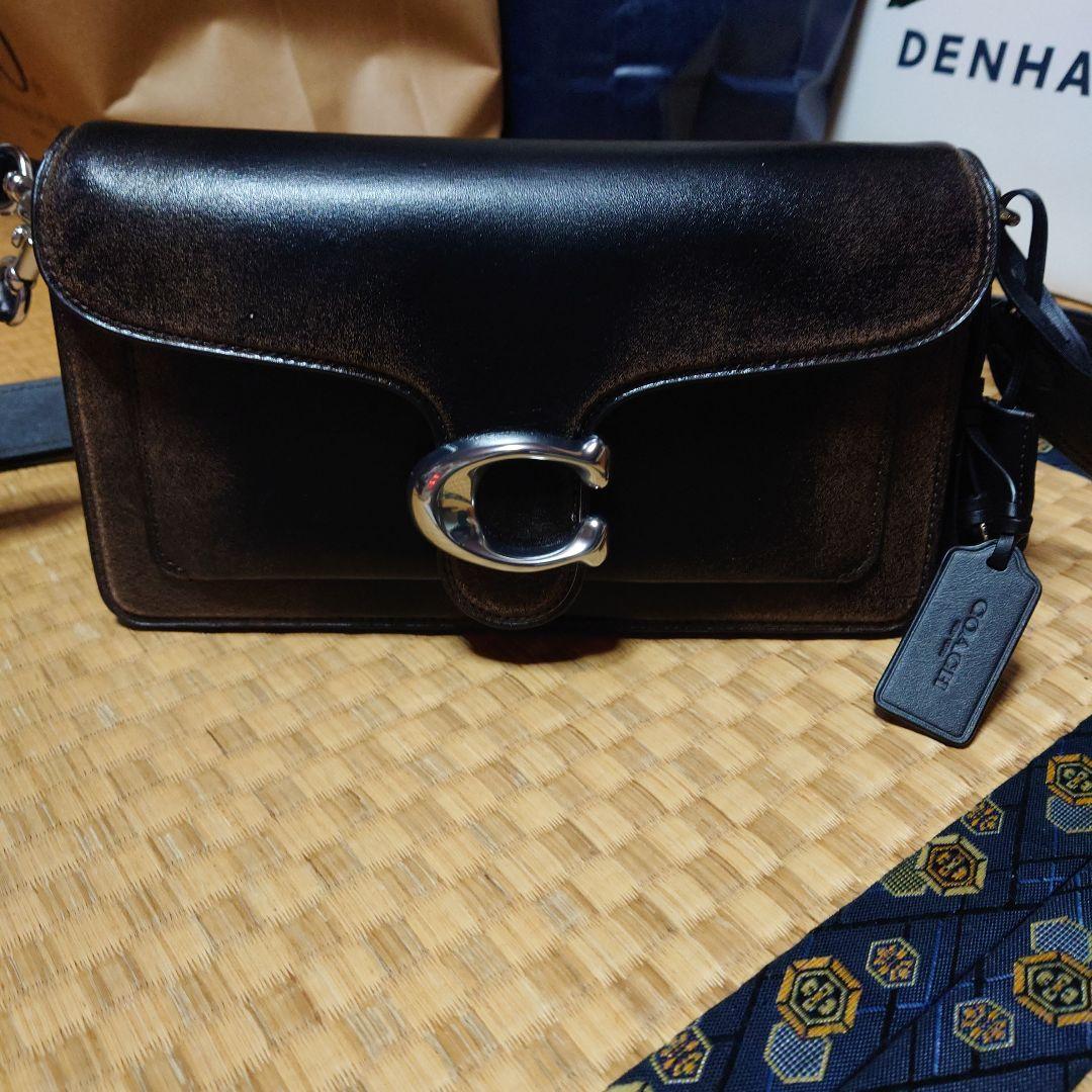 COACH◆タビー ショルダー バッグ 26・ラブド レザー