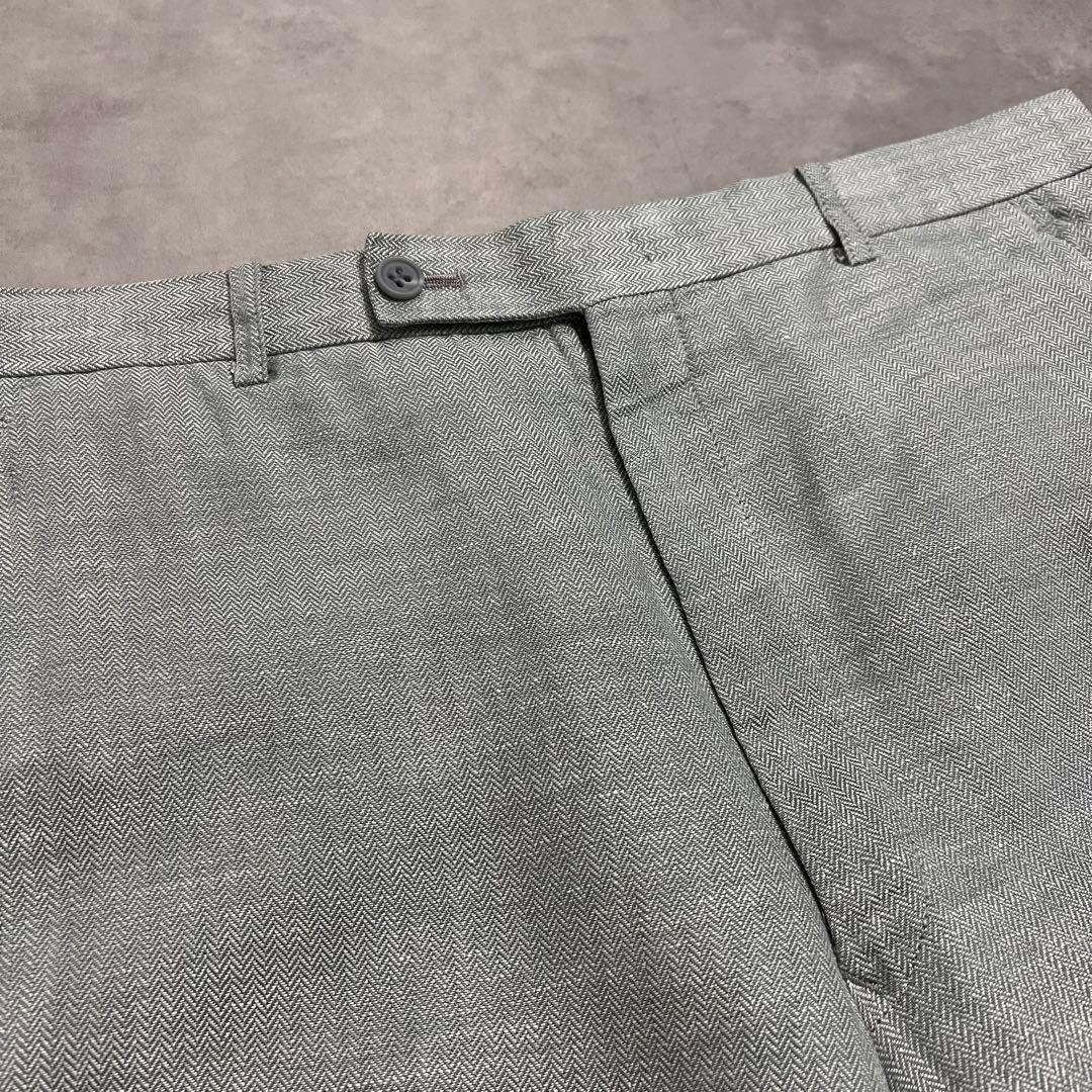   70s〜 vintage linen slacks