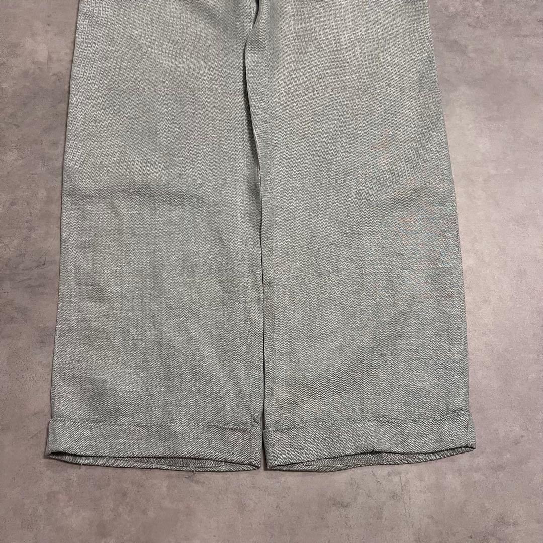   70s〜 vintage linen slacks
