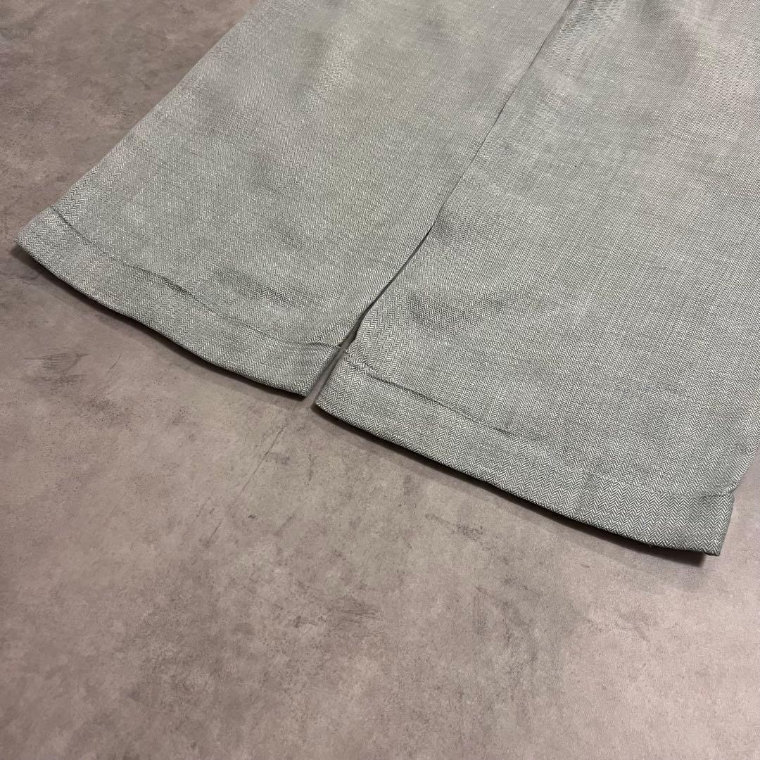   70s〜 vintage linen slacks