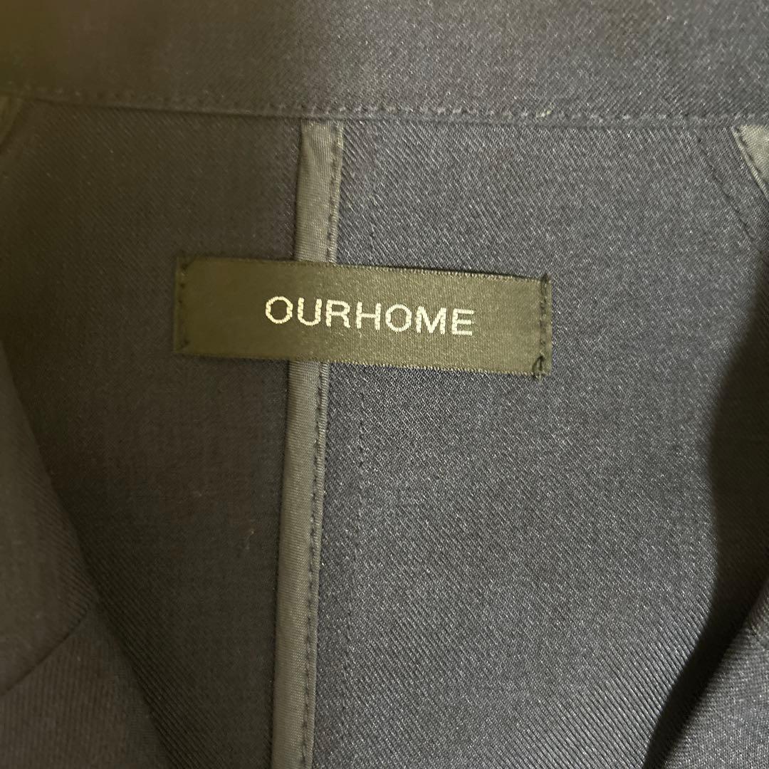 OUR ネイビー テーラードジャケット