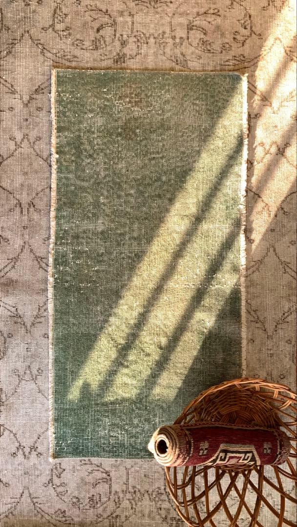 114×57 “DIMLY LIT-S” ViNTAGE TURKiSH RUG