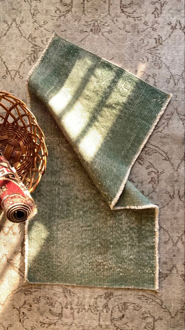 114×57 “DIMLY LIT-S” ViNTAGE TURKiSH RUG