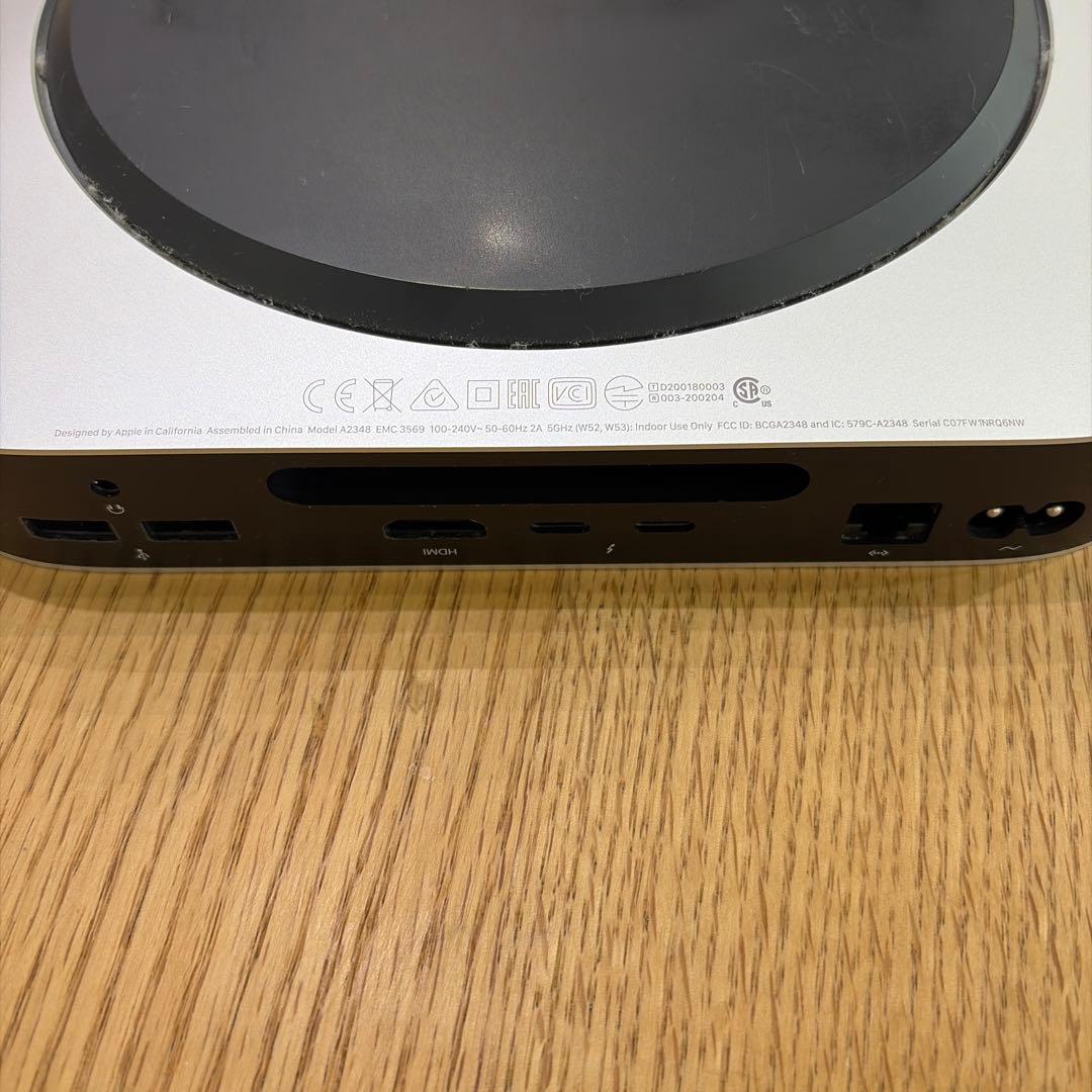 Apple Mac mini (2020)M1 8GB シルバー